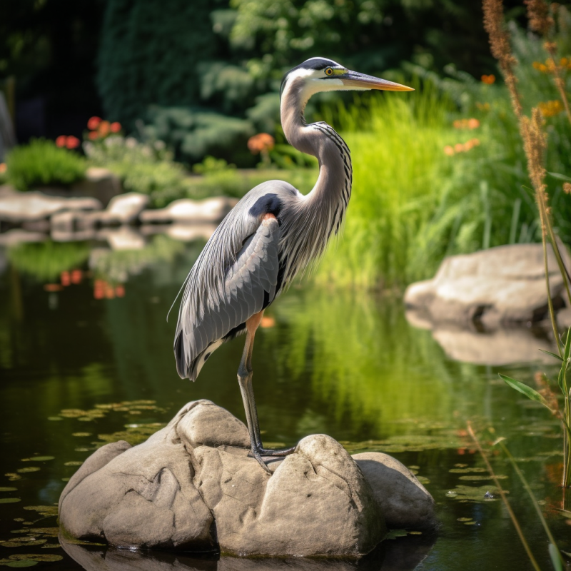 Heron Attacks and How to Prevent Punctured Pond Liners Pond Expert