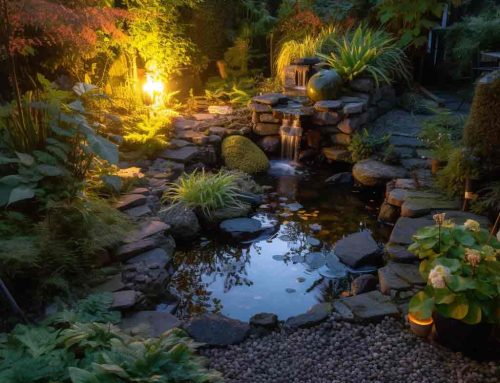 How do you light a waterfall pond? A Guide to Creating a Mesmerising Aquatic Feature